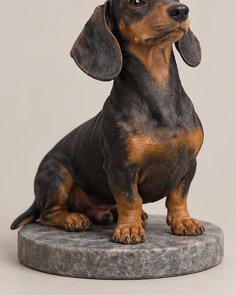 Proud dachshund