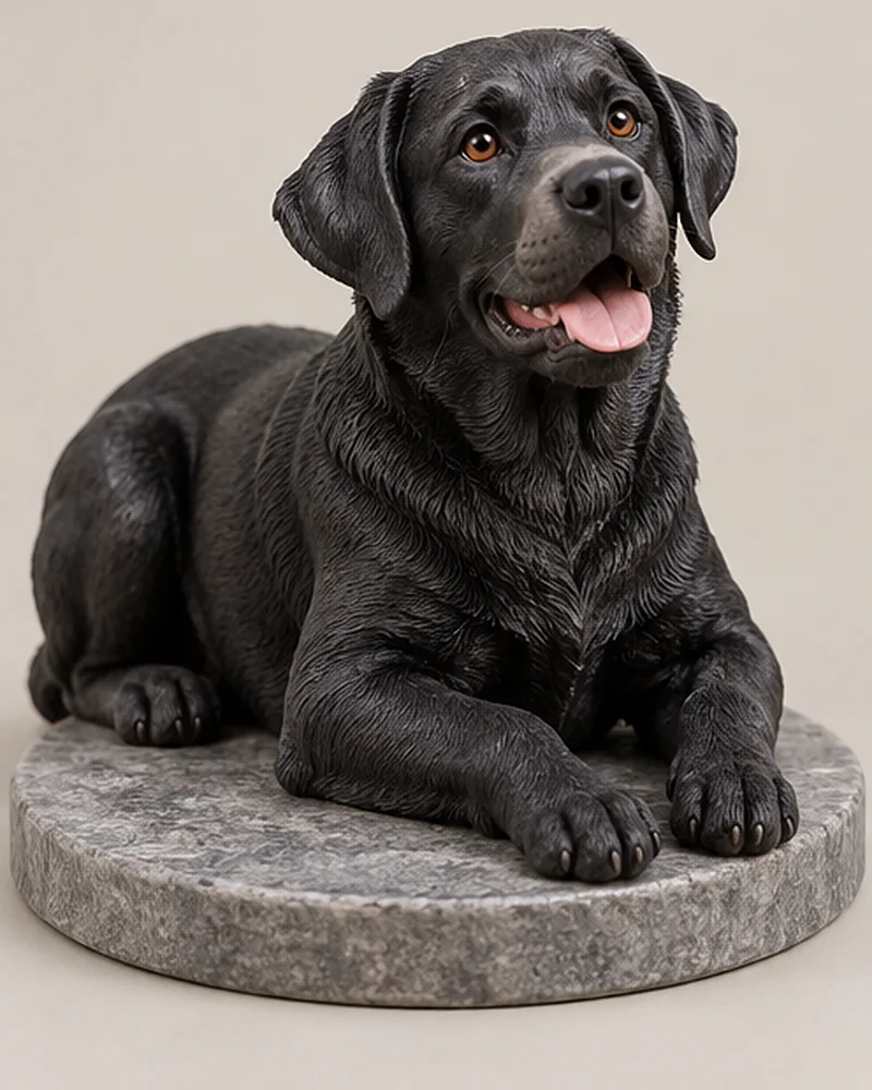 Labrador resting