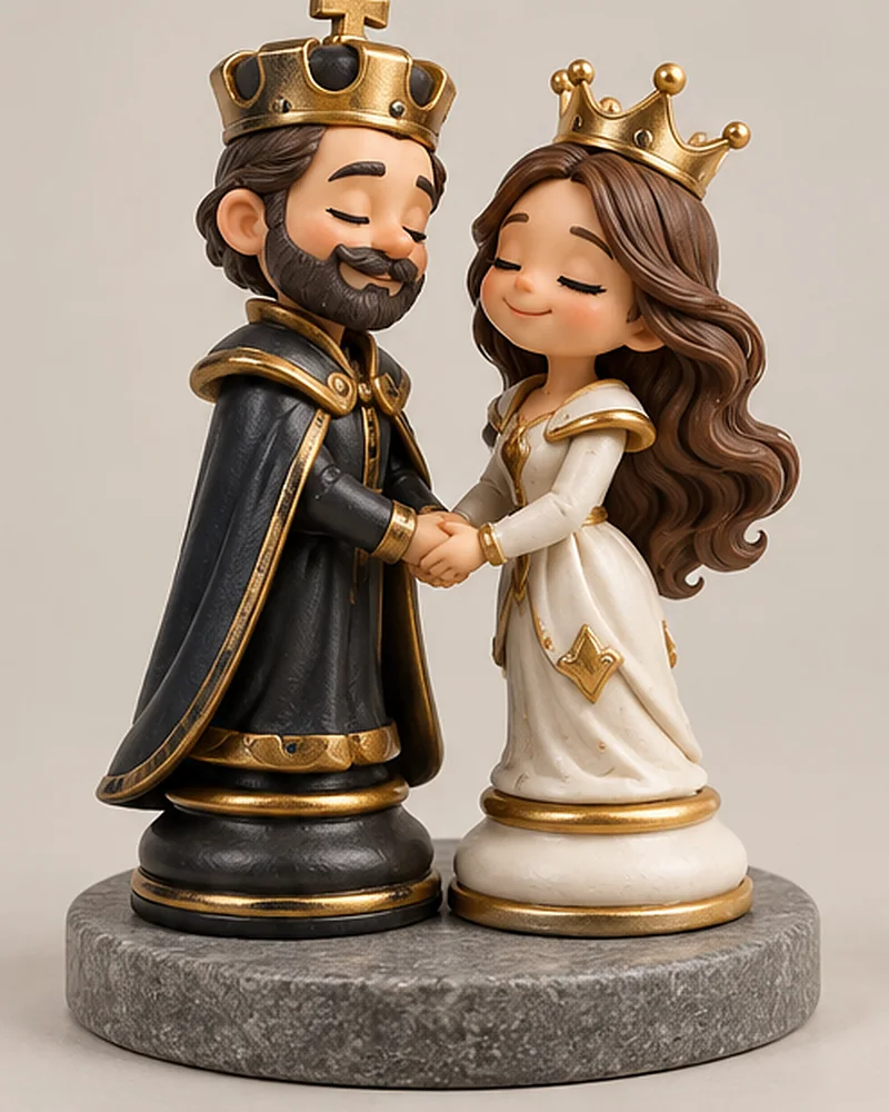 Couple chess set